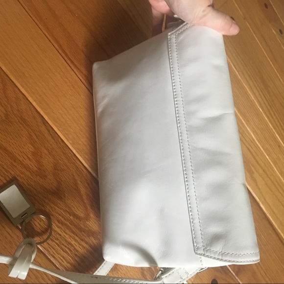 Coming Soon: NWOT White Leather Shoulder Bag - Picture 7 of 8